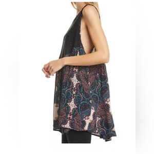 NWT Intimately Free People Count Me in Trapeze Tunic Top Mini Dress Small